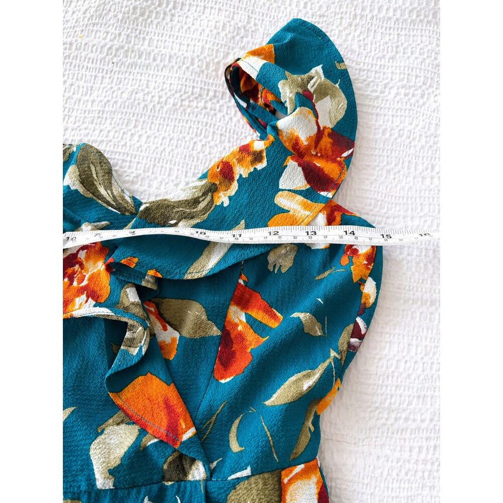 NWOT Y2K Floral Babydoll Maxi Dress Womens Size XS Boho Bloomcore Cottagecore - Picture 3 of 4
